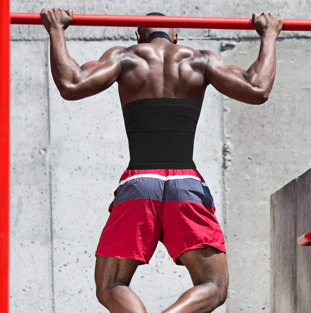 Sauna Waist Trimmer Belt for Men.