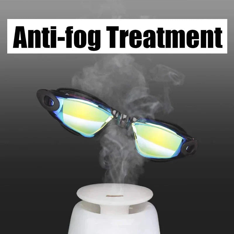Swimming Goggles for Men & Women β Anti-Fog UV Protection, Waterproof, Adjustable Silicone Swim Goggles for Adults & Kids.