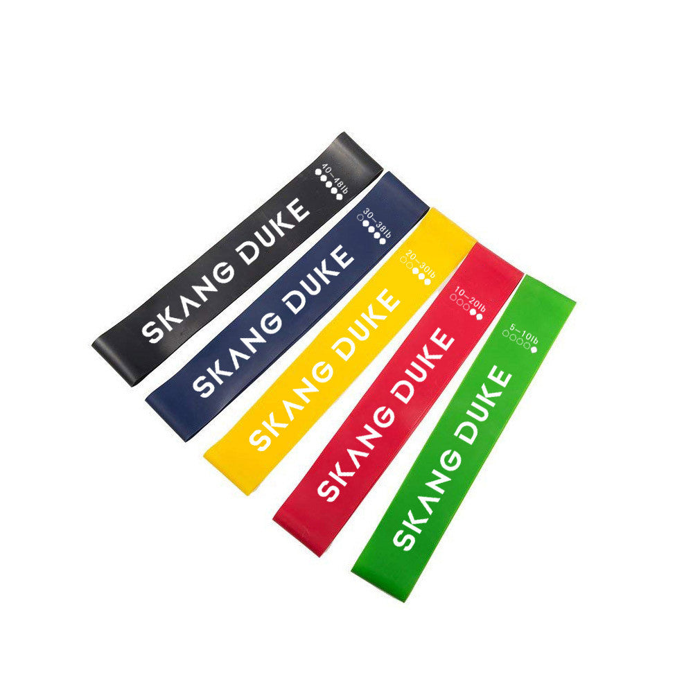 5-Level Resistance Rubber Yoga Training Bands.