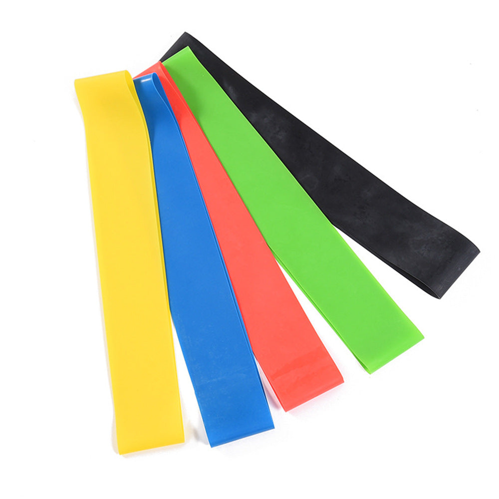 5-Level Resistance Rubber Yoga Training Bands.