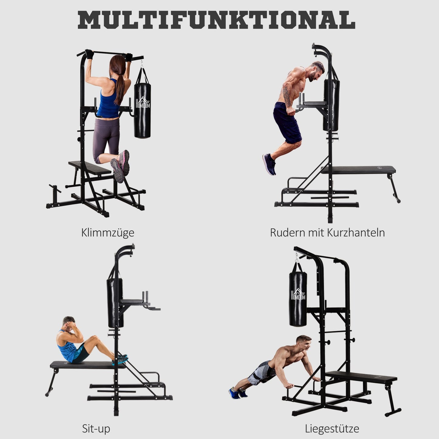 Dip Station and Strength Training Equipment