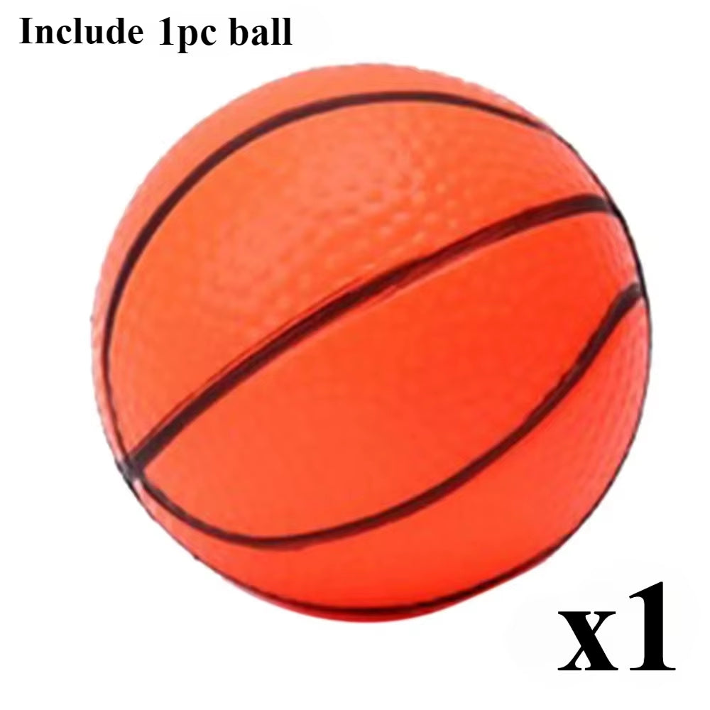 1Pc Ball Mini Basketball Hoop Kit Indoor Sports Home Plastic Mini Basketball Game Set for Kids Funny Game Fitness