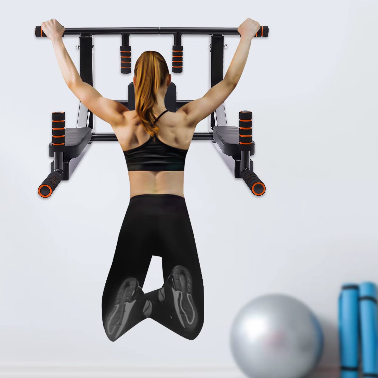 NBR Steel Gymnastics Practice Bar and Multifunctional Dip Station for Home Gym Fitness Training Equipment