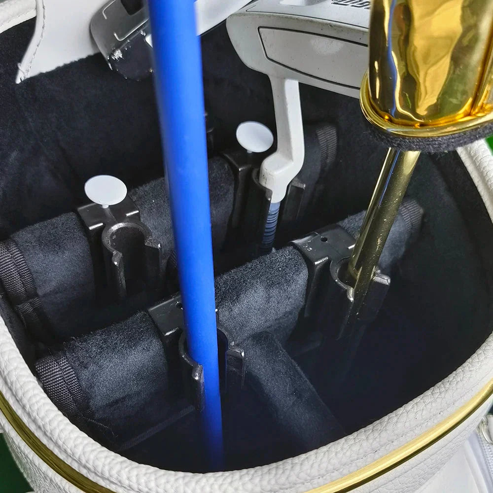 Durable Golf Club Bag Clips – Putter Clamp Holder Organizer, Plastic Golf Accessories for Men and Women.