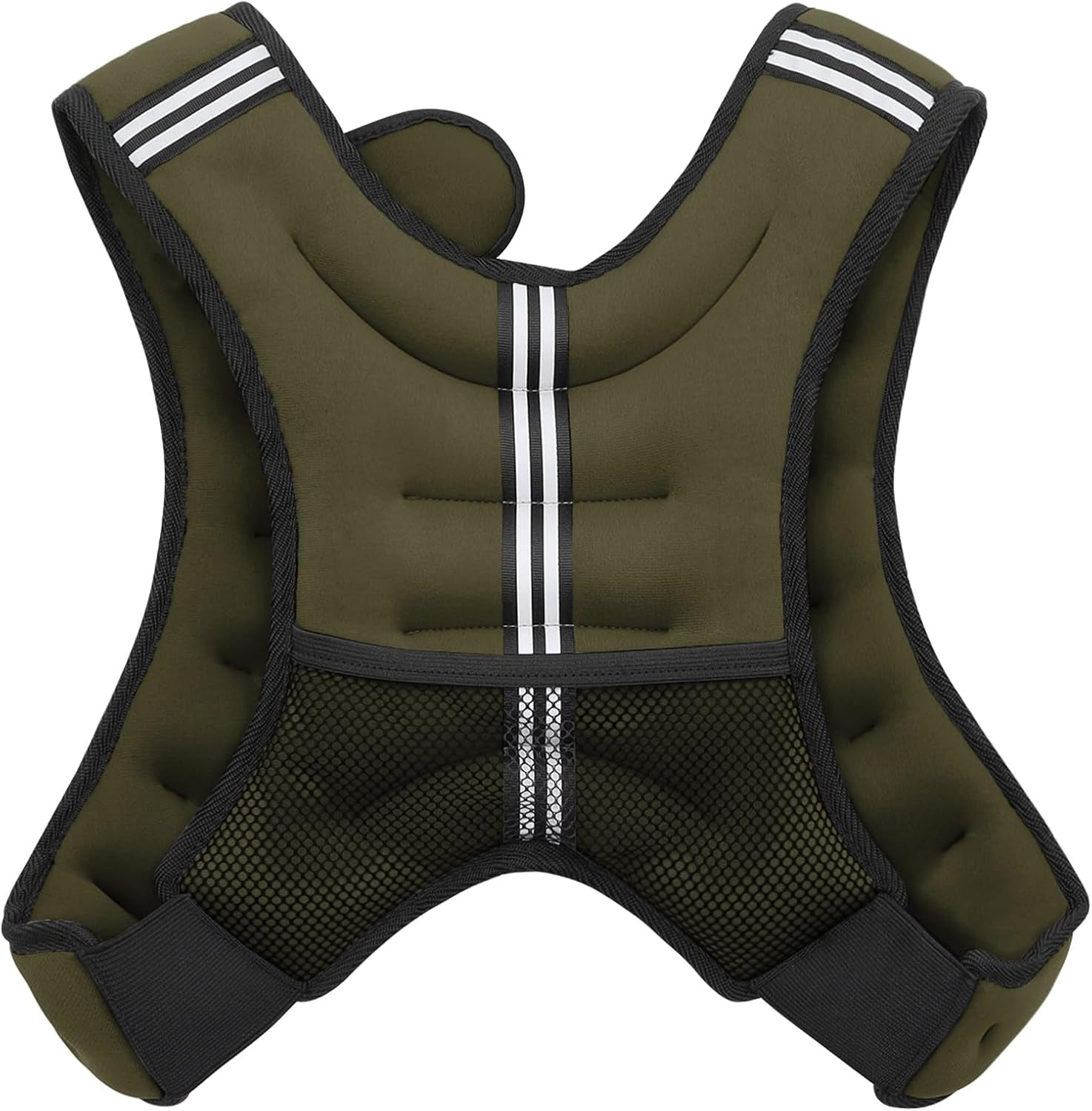 Weighted Vest for Strength Training and Fitness - Available in 11lbs and 18lbs for Men and Women, Ideal for Running, Muscle Building, and Weight Loss.