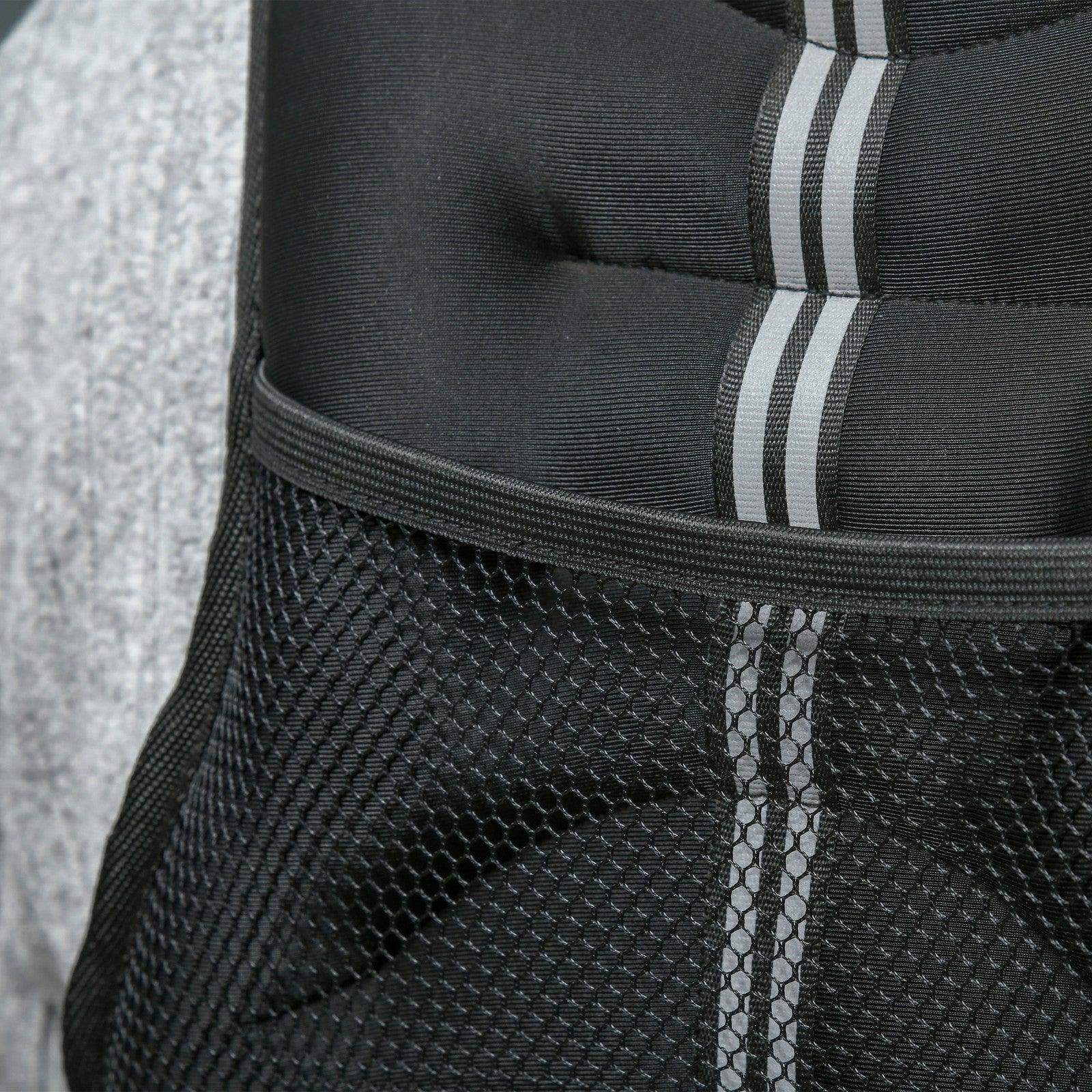 Adjustable 5 kg Weight Vest in Black Oxford Fabric