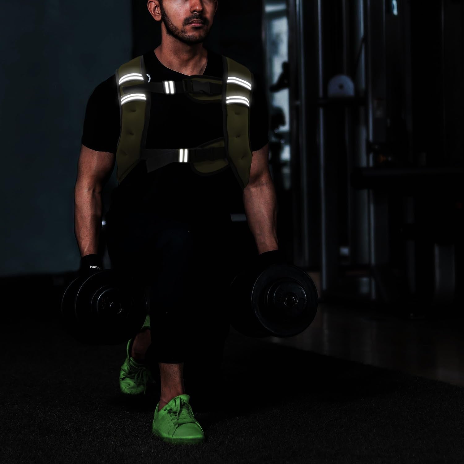 Weighted Vest for Strength Training and Fitness - Available in 11lbs and 18lbs for Men and Women, Ideal for Running, Muscle Building, and Weight Loss.