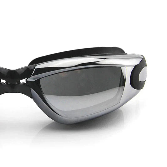 Swimming Goggles for Men & Women – Anti-Fog UV Protection, Waterproof, Adjustable Silicone Swim Goggles for Adults & Kids.